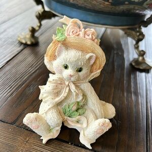 Vintage 1992 Enesco Priscilla Hillman “our friendship blossomed from the heart”